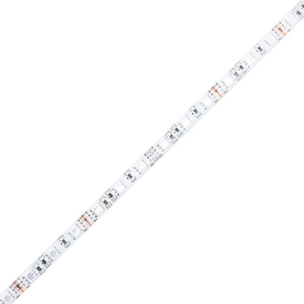 Schwarzes Bettgestell mit LED-Beleuchtung Virginie 100x200cm