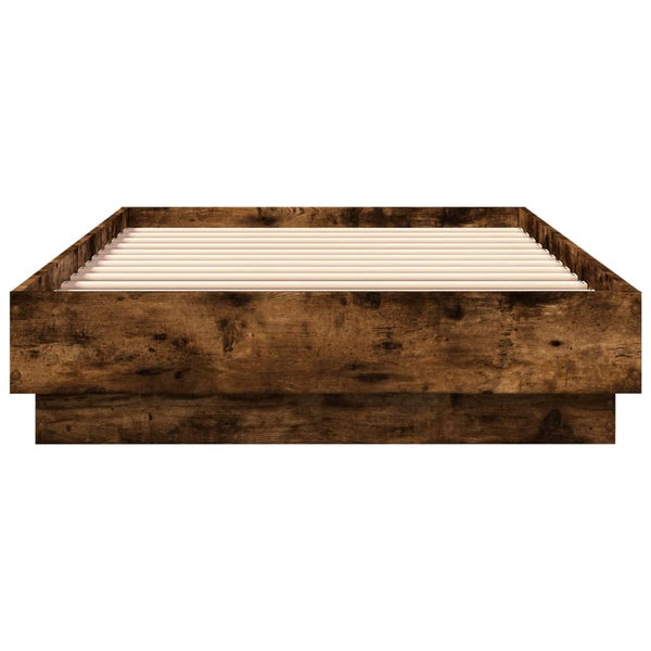 Bettgestell Savutammi mit LED-Beleuchtung Virginie 90x200cm