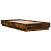 Bettgestell Savutammi mit LED-Beleuchtung Virginie 90x200cm