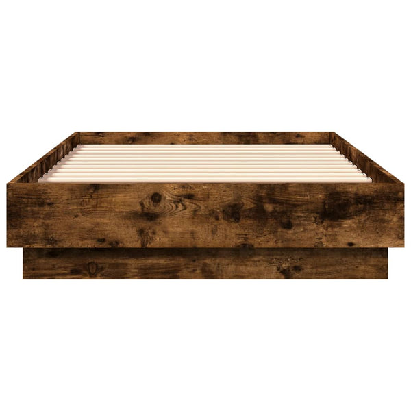 Bettgestell Savutammi mit LED-Beleuchtung Virginie 90x190cm