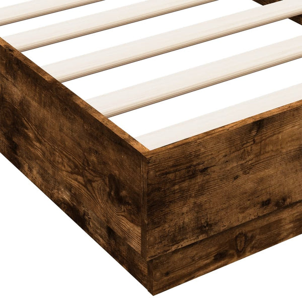 Bettgestell Savutammi mit LED-Beleuchtung Virginie 90x190cm