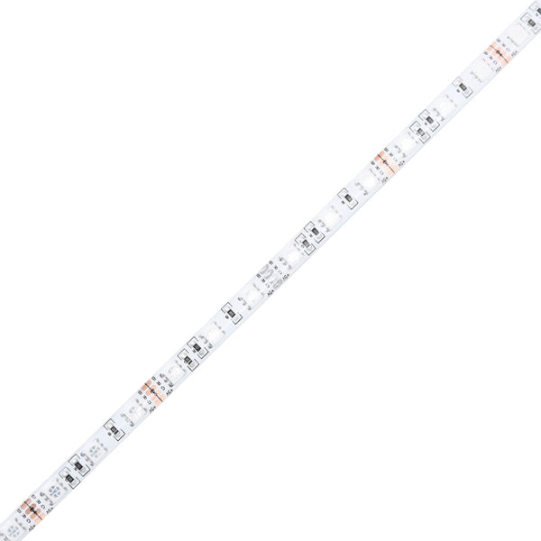 Graues Bettgestell mit LED-Beleuchtung Virginie 75x190cm
