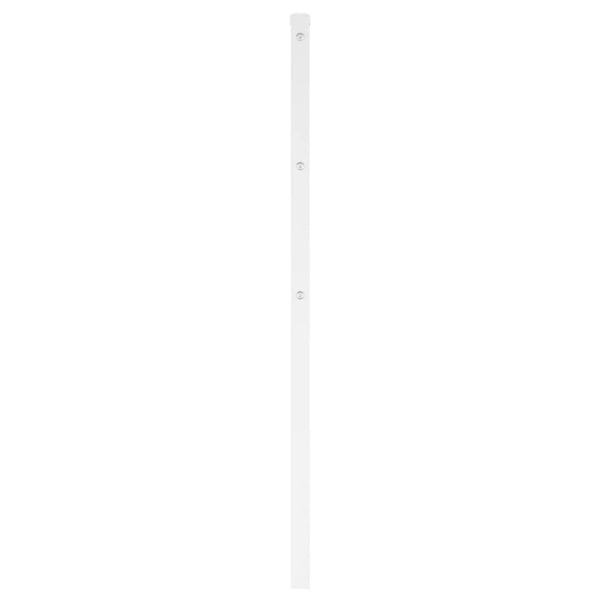 Weißes Metallbettgestell Badite 150cm