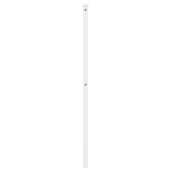 Weißes Metallkopfteil Stoeana 75cm