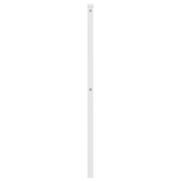 Weißes Metallbettgestell Stoeana 100cm