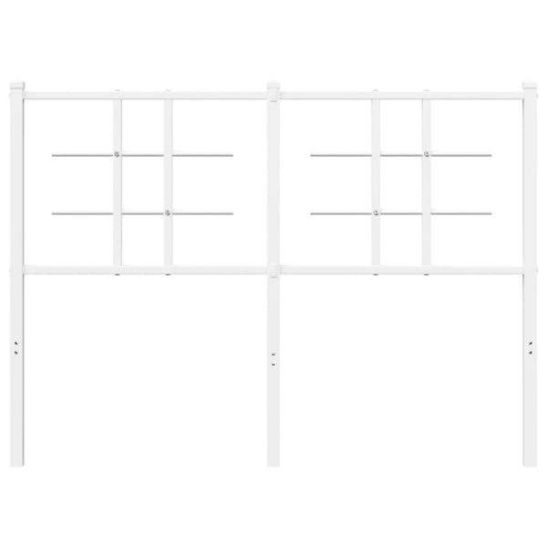 Weißes Metallkopfteil Stoeana 120cm