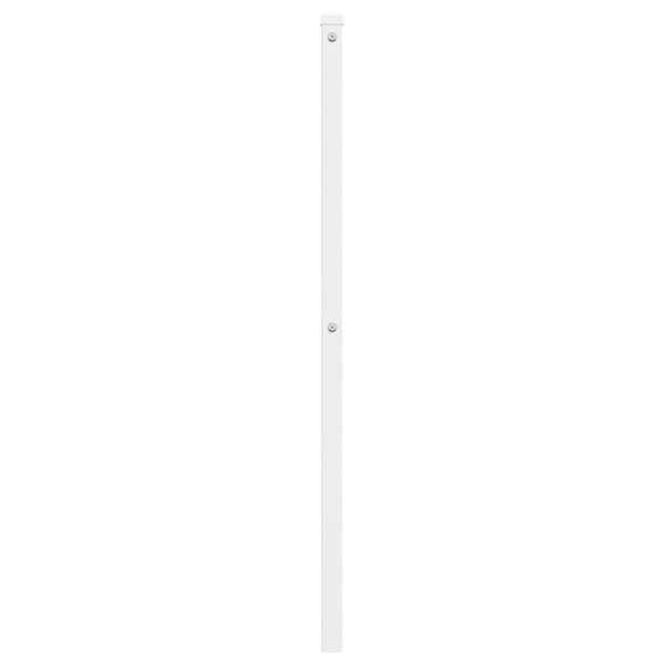Weißes Metallkopfteil Stoeana 135 cm