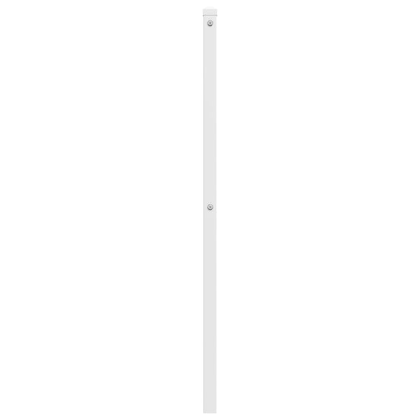 Weißes Metallbettgestell Stoeana 150cm