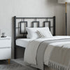 Schwarzes Metallkopfteil Romelia 100cm