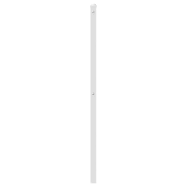 Weißes Metallkopfteil Romelia 80cm