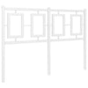 Weißes Metallkopfteil Romelia 120cm