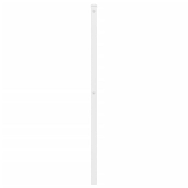 Weißes Metallkopfteil Suhar 100cm