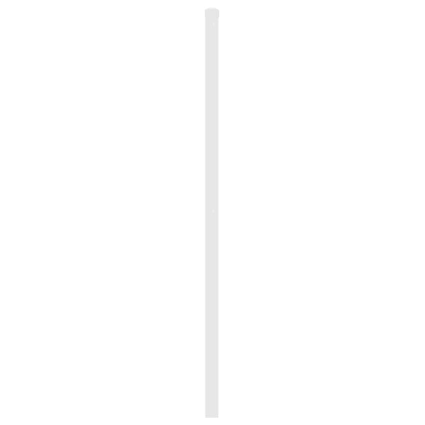 Weißes Metallkopfteil Suhar 120cm