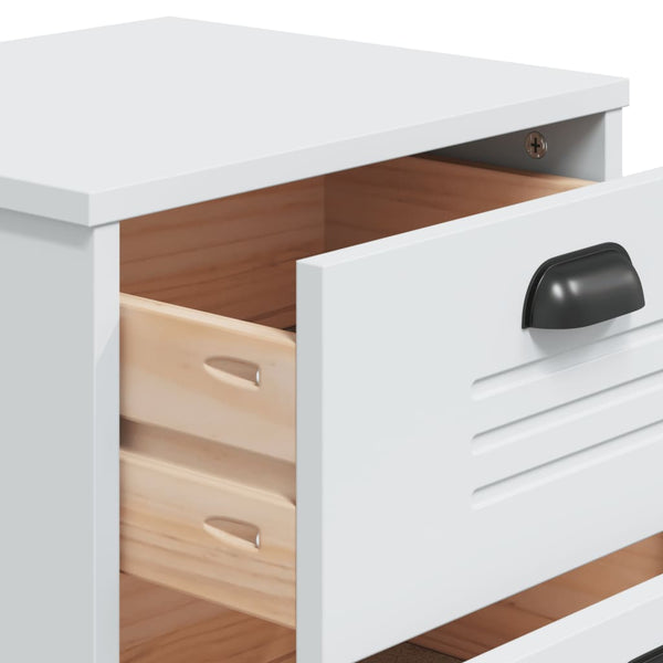 Nachttisch weiß Viken Yuksel (Holz)