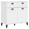 Weißes Sideboard Viken Slelian 80x40x80cm (Holz)