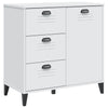 Weißes Sideboard Viken Dache 80x40x80cm (Holz)