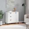 Weißes Sideboard Viken Dache 80x40x80cm (Holz)