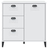 Weißes Sideboard Viken Dache 80x40x80cm (Holz)
