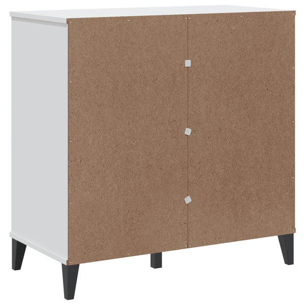 Weißes Sideboard Viken Dache 80x40x80cm (Holz)