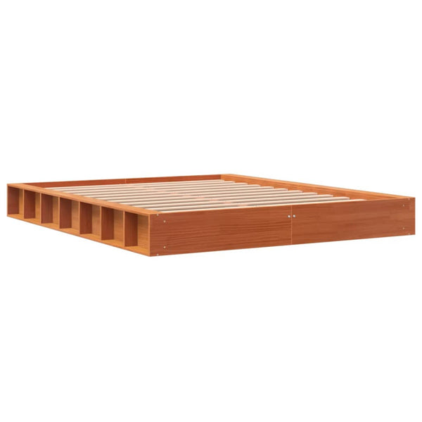 Bettgestell Sabia aus Wachsbraun 150x200cm (Kiefer)