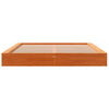 Bettgestell Sabia aus Wachsbraun 150x200cm (Kiefer)