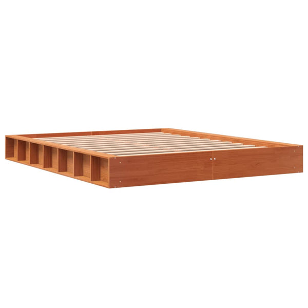 Bettgestell Sabia aus Wachsbraun 150x200cm (Kiefer)