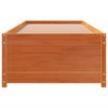Beigefarbenes Schlafsofa Legarde 90x190cm (Kiefer)