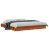 Wachsbrauner Bettrahmen Sabia 200x200cm (Kiefer)