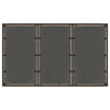 Brauner Gartentisch Teodosea 150x90x75cm (Polyrattan)