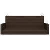 Ruskea keinupenkki Linica 119x56x48cm (polyrottinki)