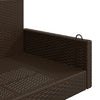 Ruskea keinupenkki Linica 119x56x48cm (polyrottinki)