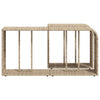 Beige Lagerregale Parmenia (2 Stück Polyrattan)