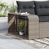 Graue Aufbewahrungsregale Parmenia (2 Stück Polyrattan)