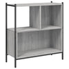 Harmaa kirjahylly Harald 72x28x77,5cm (puinen)