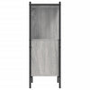 Harmaa kirjahylly Harald 72x28x77,5cm (puinen)