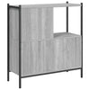 Harmaa kirjahylly Harald 72x28x77,5cm (puinen)