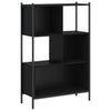 Schwarzes Bücherregal Harald 72x28x109cm (Holz)