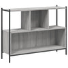 Graues Bücherregal Preoteasa 102x28x77,5cm (Holz)