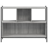 Graues Bücherregal Preoteasa 102x28x77,5cm (Holz)