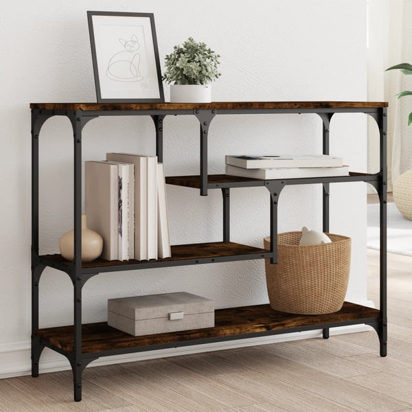 Konsole Tisch Savutammi Polixian 100x30x75cm (Holz)