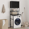 Waschmaschinenschrank Olimpu, Schwarz, 68x48,5x194cm