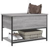 Graue Schuhbank Benita 70x42,5x47cm (Holz)