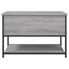 Graue Schuhbank Benita 70x42,5x47cm (Holz)