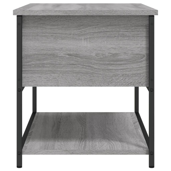 Graue Schuhbank Benita 70x42,5x47cm (Holz)