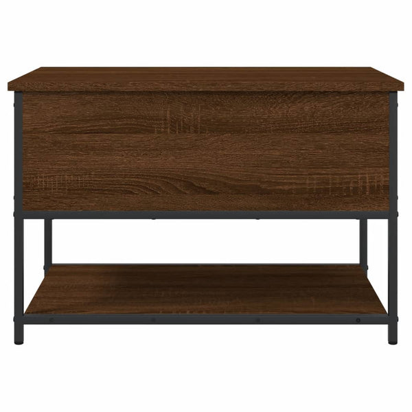 Ruskea säilytyspenkki Benita 70x42,5x47cm (puinen)