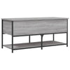 Harmaa kenkäpenkki Benita 100x42,5x47cm (puinen)