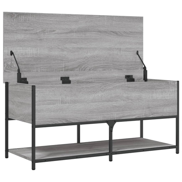 Harmaa kenkäpenkki Benita 100x42,5x47cm (puinen)