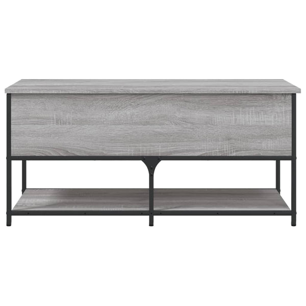 Harmaa kenkäpenkki Benita 100x42,5x47cm (puinen)