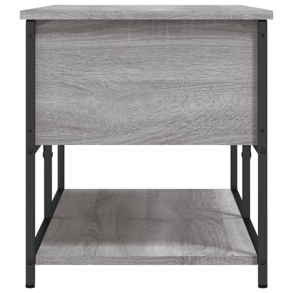 Harmaa kenkäpenkki Benita 100x42,5x47cm (puinen)