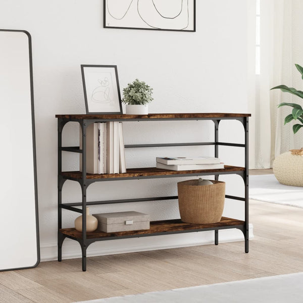 Konsolentisch Albinica aus Räuchereiche 100x32x75cm (Holz)